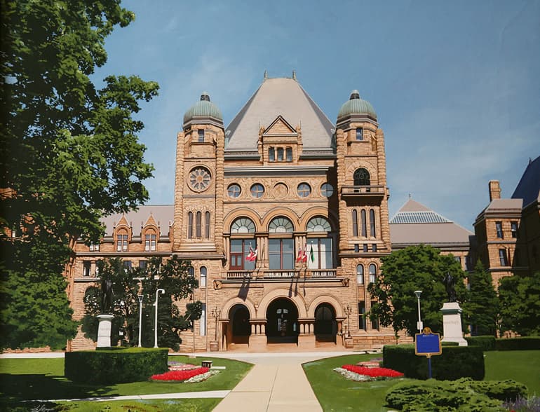 Ontario Legislative Building (Unveiled Work)